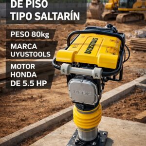 Compactadora Uyustools 5.5hp - Bolivia - Equiparbol