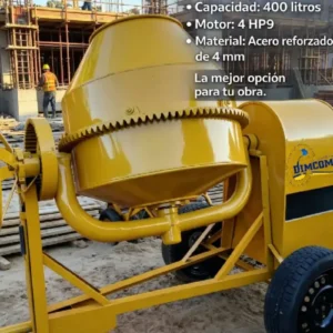 Mezcladora 400L Dimcomen - Bolivia - Equiparbol