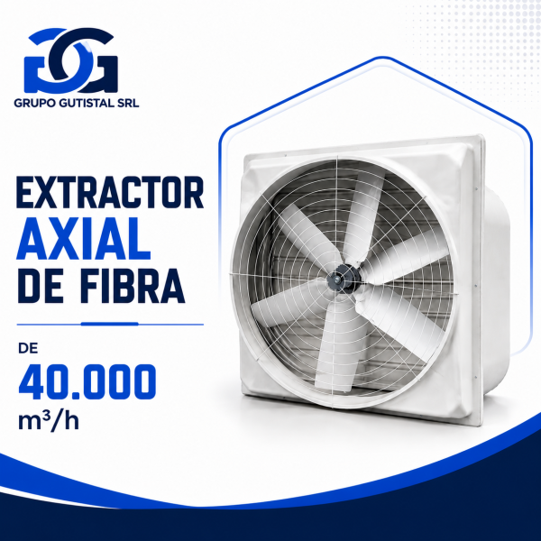 EXTRACTOR AXIAL DE FIBRA 40.000 - Bolivia - Equiparbol