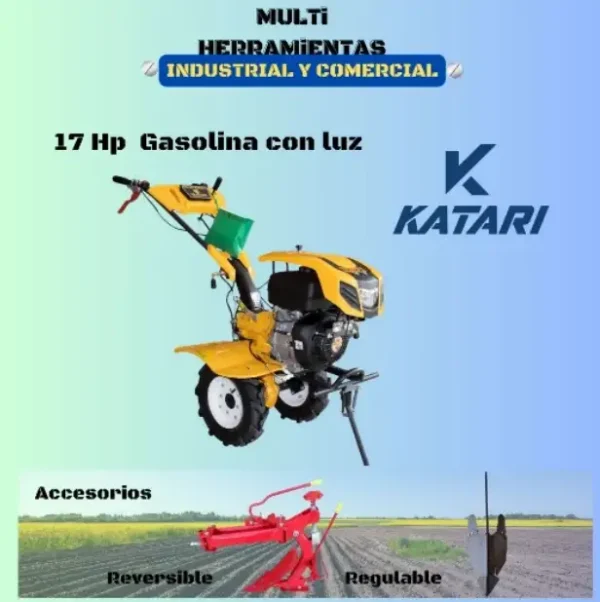 motocultor katari17hp multiherramientas