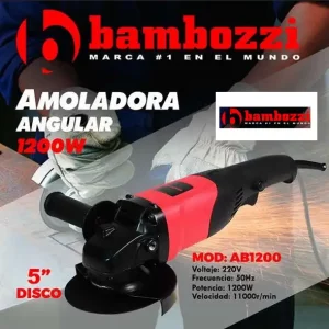 Amoladora Angular Bambozzi 1200W