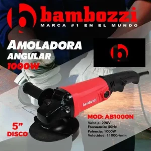 Amoladora Angular Bambozzi 1000W 5"