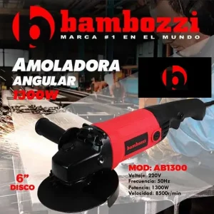 Amoladora Angular Bambozzi 1300W 6"