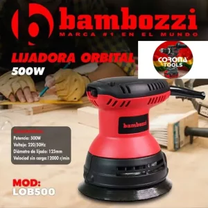 Lijadora Orbital Rotativa Bambozzi 500W