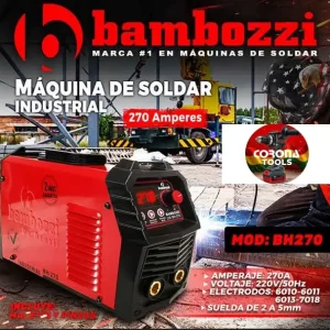 Máquina de Soldar Industrial Bambozzi 270A