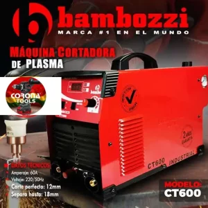 Cortadora de Plasma Industrial Bambozzi 60A