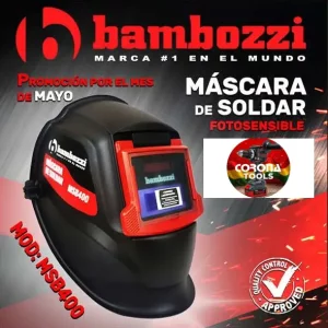 Máscara de Soldar Fotosensible Bambozzi