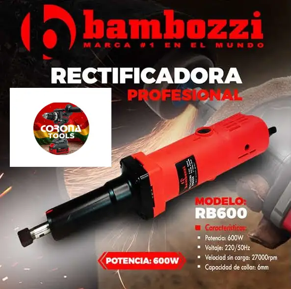 Rectificadora Profesional Bambozzi 600W