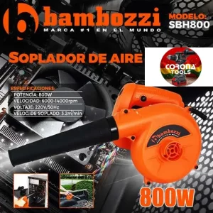 Soplador de Aire Bambozzi 800W