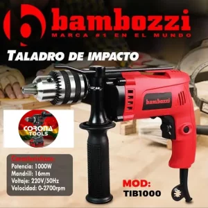 Taladro de Impacto Bambozzi 1000W 16mm