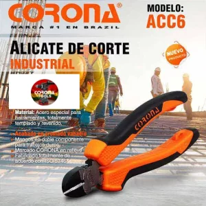 Alicate de Corte Industrial Corona ACC6