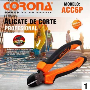 Alicate de Corte Profesional Corona ACC6P