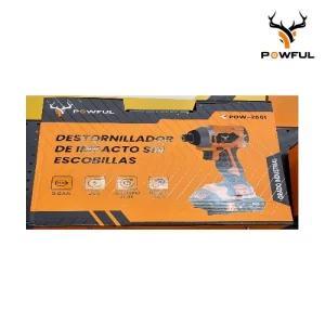 Atornillador De Impacto Inalambrico POW 2552B
