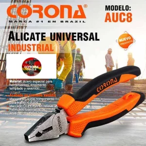 Alicate Universal Industrial Corona AUC8