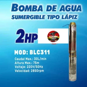 Bomba de Agua Sumergible Tipo Lápiz Corona BLC311
