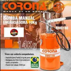 Bomba Manual Engrasadora 14Kg Corona BMG140