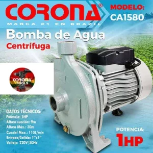 Bomba de Agua Centrífuga Corona CA1580
