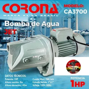 Bomba de Agua JET Corona CA3700