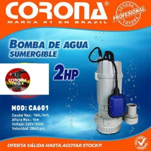 Bomba de Agua Sumergible Corona CA601