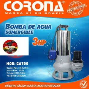 Inicio 61 Bomba de Agua Sumergible Corona CA700
