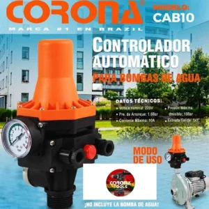 Controlador Automático para Bombas de Agua Corona CAB10