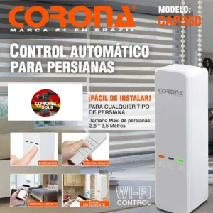 Control Automático para Persianas Corona CAP350