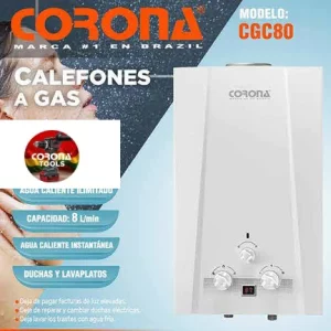 Calefón a Gas Corona CGC80