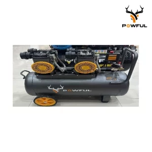 Compresor De Aire Silencioso De 50 Litros POW 2633