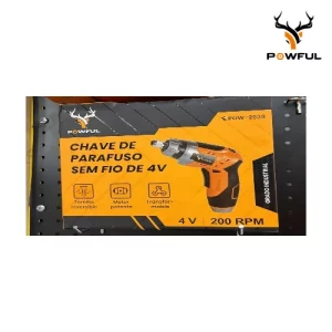 Destornillador De Mano Recargable De 4V POW 2539