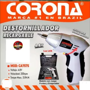 Destornillador Recargable Corona CA7575