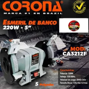 Esmeril de Banco Corona CA3212F