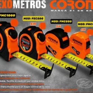 Flexómetro Profesional Corona FMC500E (5M)