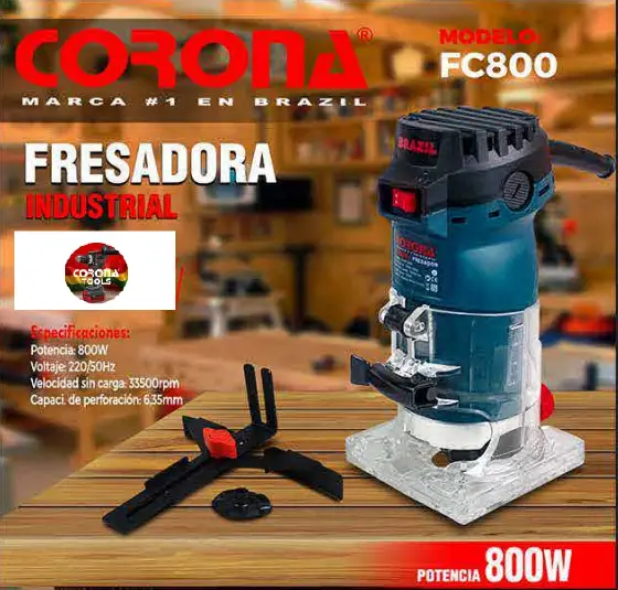 Fresadora Industrial Corona FC800