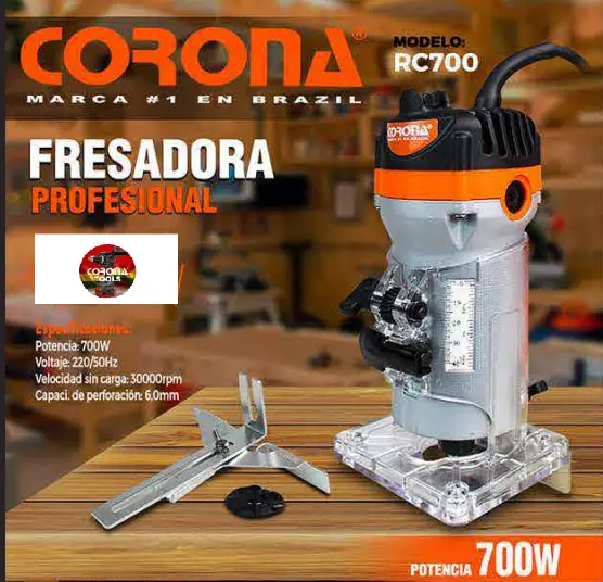 Fresadora Profesional Corona RC700 1 Fresadora Profesional Corona RC700