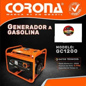 Generador a Gasolina Corona GC1200