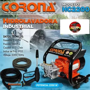 Hidrolavadora Industrial Corona HC2200