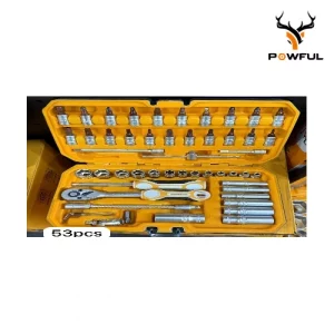 Juego De Dados De 1/4 De Pulgada POW 7540