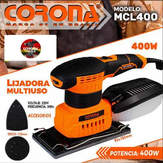 Lijadora Multiuso Corona MCL400 1 Lijadora Multiuso Corona MCL400
