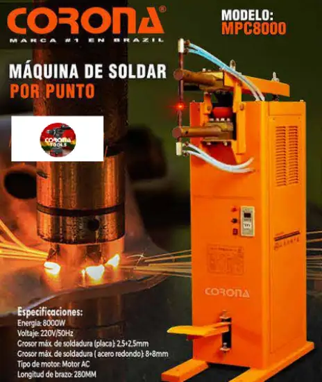 Máquina de Soldar por Punto Corona MPC8000