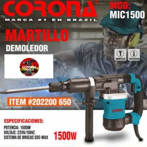 Martillo Demoledor Corona MIC1500