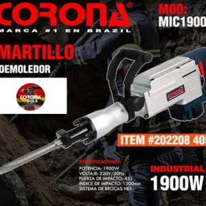 Martillo Demoledor Corona MIC1900