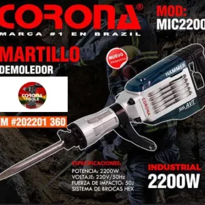 Martillo Demoledor Corona MIC2200