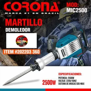 Martillo Demoledor Corona MIC2500