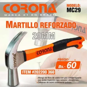 Martillo Reforzado 29mm Corona MC29
