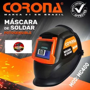 Máscara de Soldar Fotosensible Corona MC400