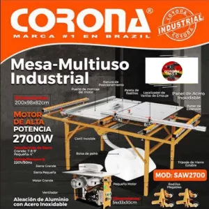 Mesa-Multiuso Industrial Corona SAW2700