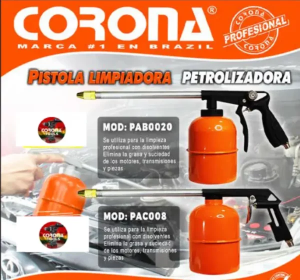 Pistola Limpiadora Petrolizadora Corona PAB0020