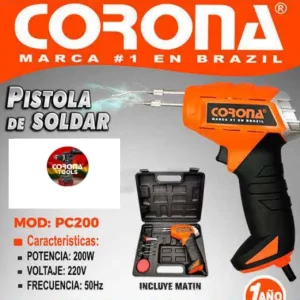 Pistola de Soldar Corona PC200