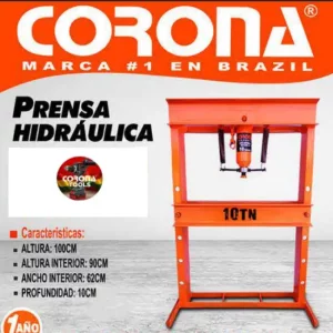 Prensa Hidráulica 10Tn Corona