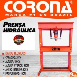 Prensa Hidráulica 20Tn Corona